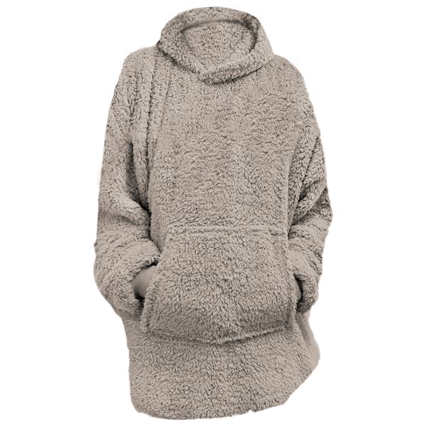 The Ribbon teddy bear fabric hoodie Thumbnail