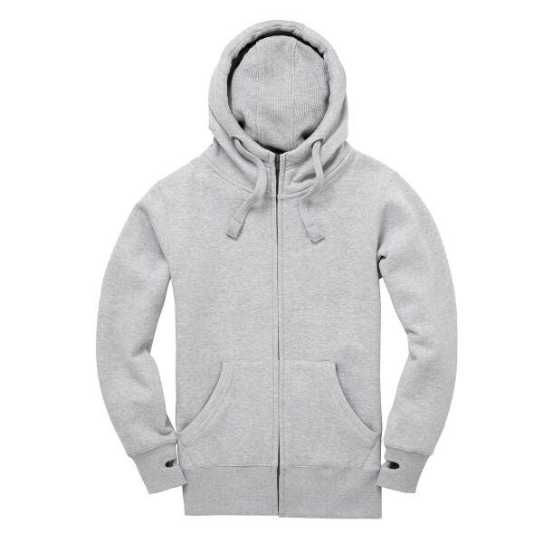 Peach Finish Zip hoodie Thumbnail