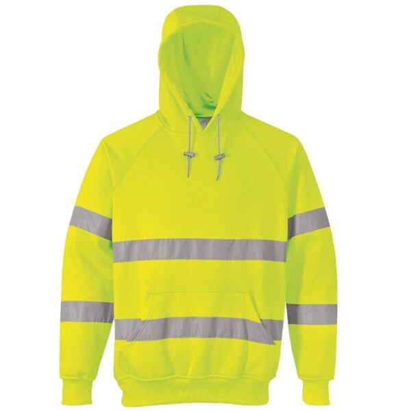 Hi-vis hooded sweatshirt (B304) Thumbnail