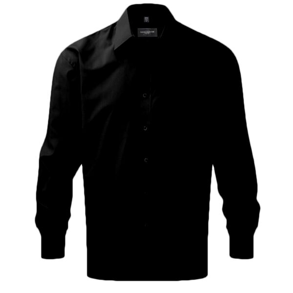 Russell Athletic Collection Long Sleeve Easy Care Poplin Shirt Thumbnail
