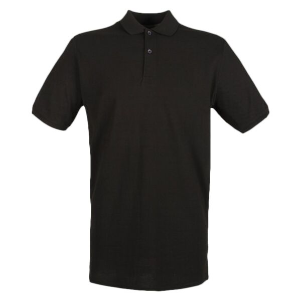 Micro-fine piqué polo shirt Thumbnail