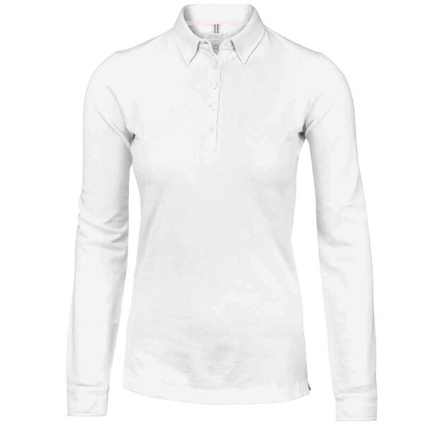 Women’s Carlington – deluxe long sleeve polo Thumbnail