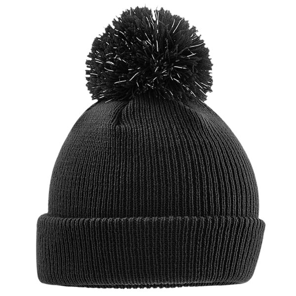 Junior Reflective Bobble Beanie Thumbnail