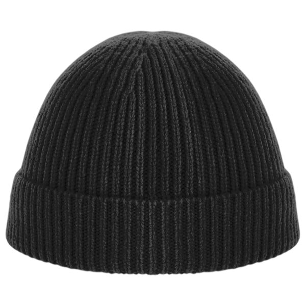 Engineered knit ribbed beanie Thumbnail