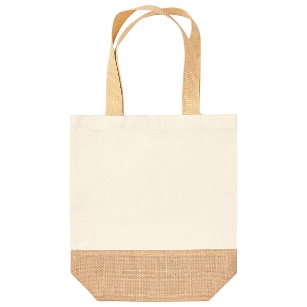 Jute base canvas shopper Thumbnail