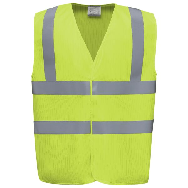 Hi-vis flame-retardant anti-static waistcoat (HVW100ASFR) Thumbnail