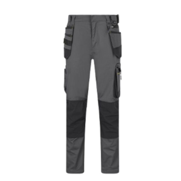 Stretchable Work Trousers With Reinforced Knee Pad Pockets Thumbnail