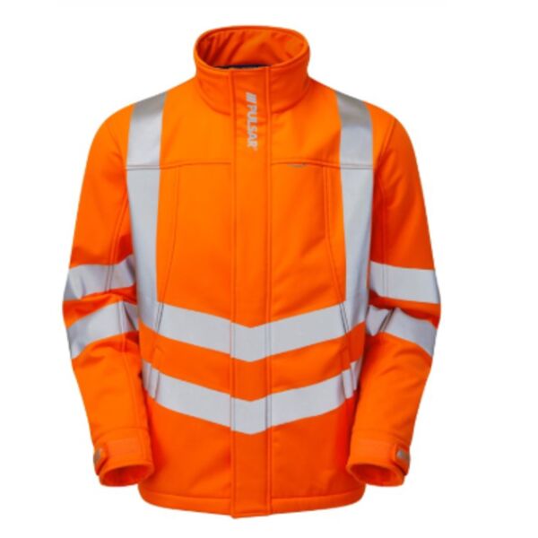 PULSAR® PROTECT HV Orange Interactive Softshell Jacket Thumbnail