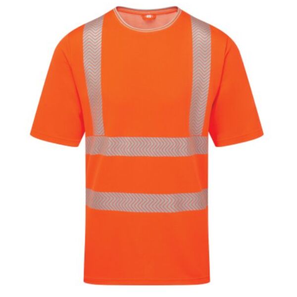 PULSAR® LIFE Short Sleeve T-Shirt Orange - Bamboo Content Thumbnail